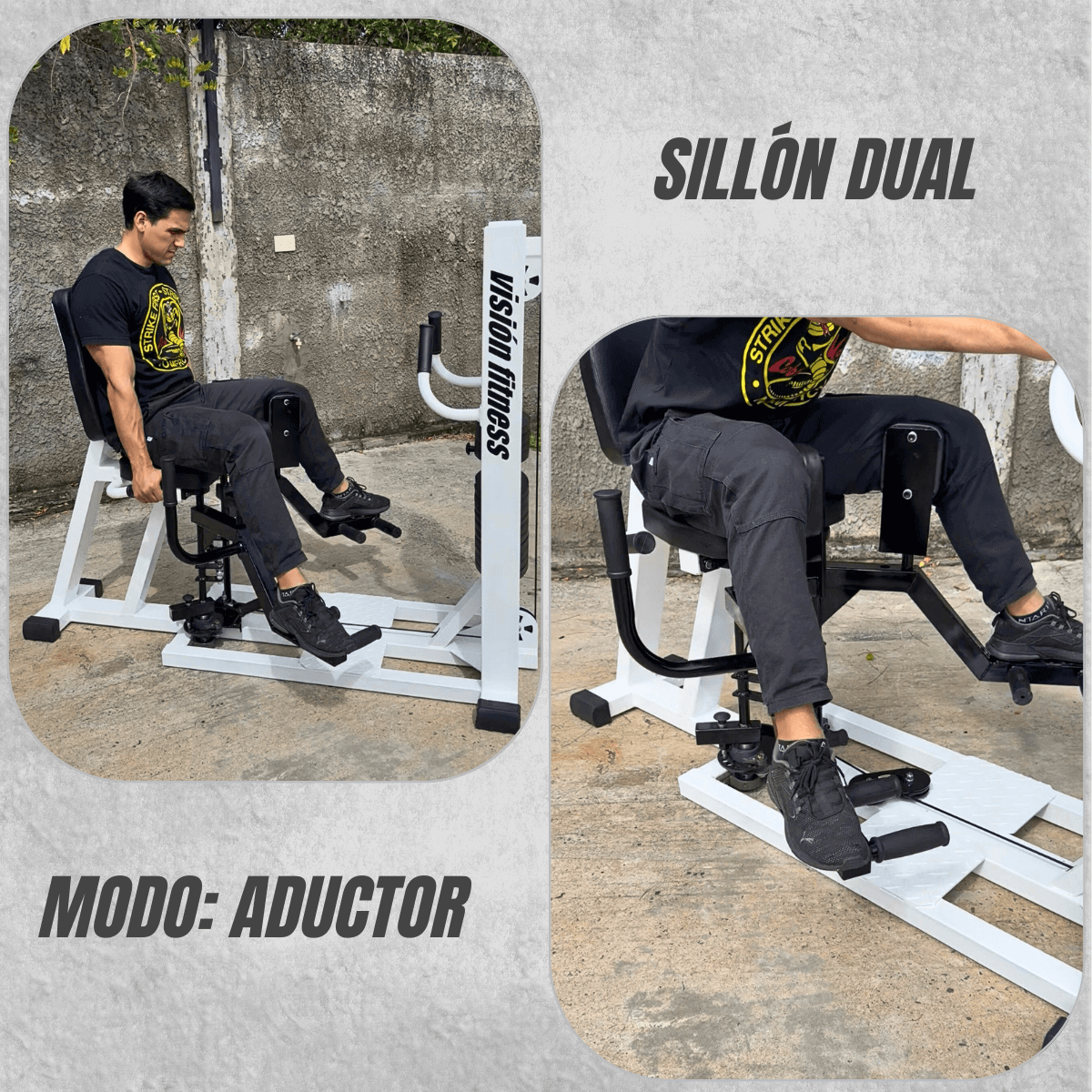 Sillón Dual Aductores/Abductores